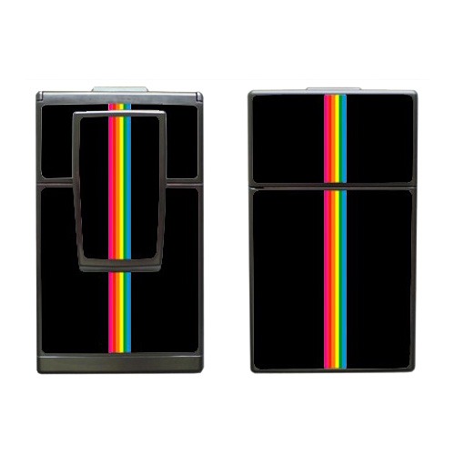 NO.18 Polaroid Rainbow Black